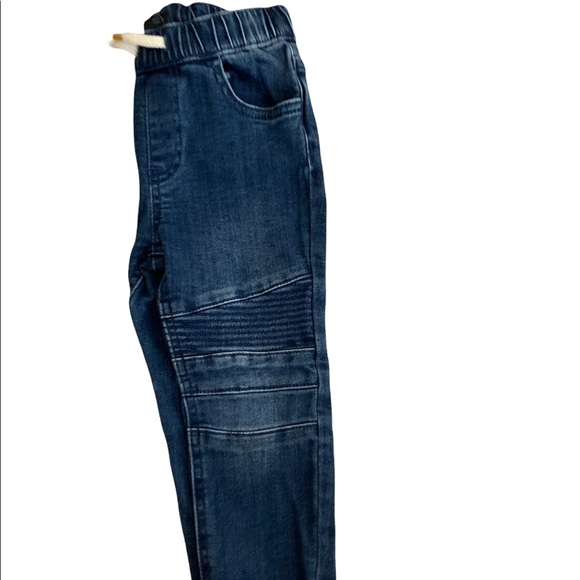 Toddler Art Class Skinny Moto Jeans w/ Drawstring, 2T - Picture 7 of 9